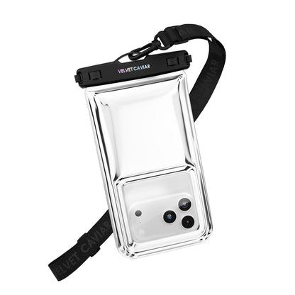 VELVET CAVIAR Waterproof Phone Pouch with Lanyard
