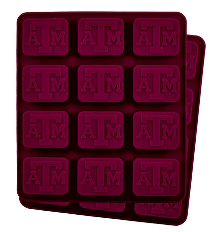 Masterpieces Fanpans Ncaa Alabama Crimson Tide Silicone Ice Cube Tray Set - Fun Alabama Merchandise, Dishwasher Safe