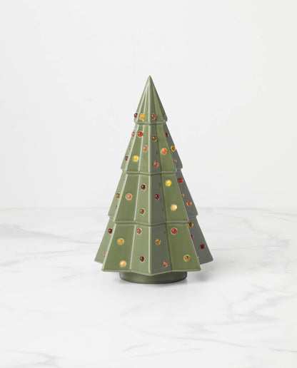 kate spade new york Evergreen Large Lit Tree Figurine, Christmas & Holiday Decor