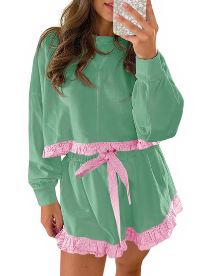 Fisoew Women's 2 Piece Lounge Set