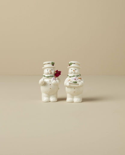 Lenox Figurine, Happy Holly Days North Pole Snowman Light-Up Figurine, Christmas Decorations, Christmas Decor Indoor, Snowman Design (Ivory, 1 Piece, 7.75-Inch Height) 2 AAA Batteries Not Included