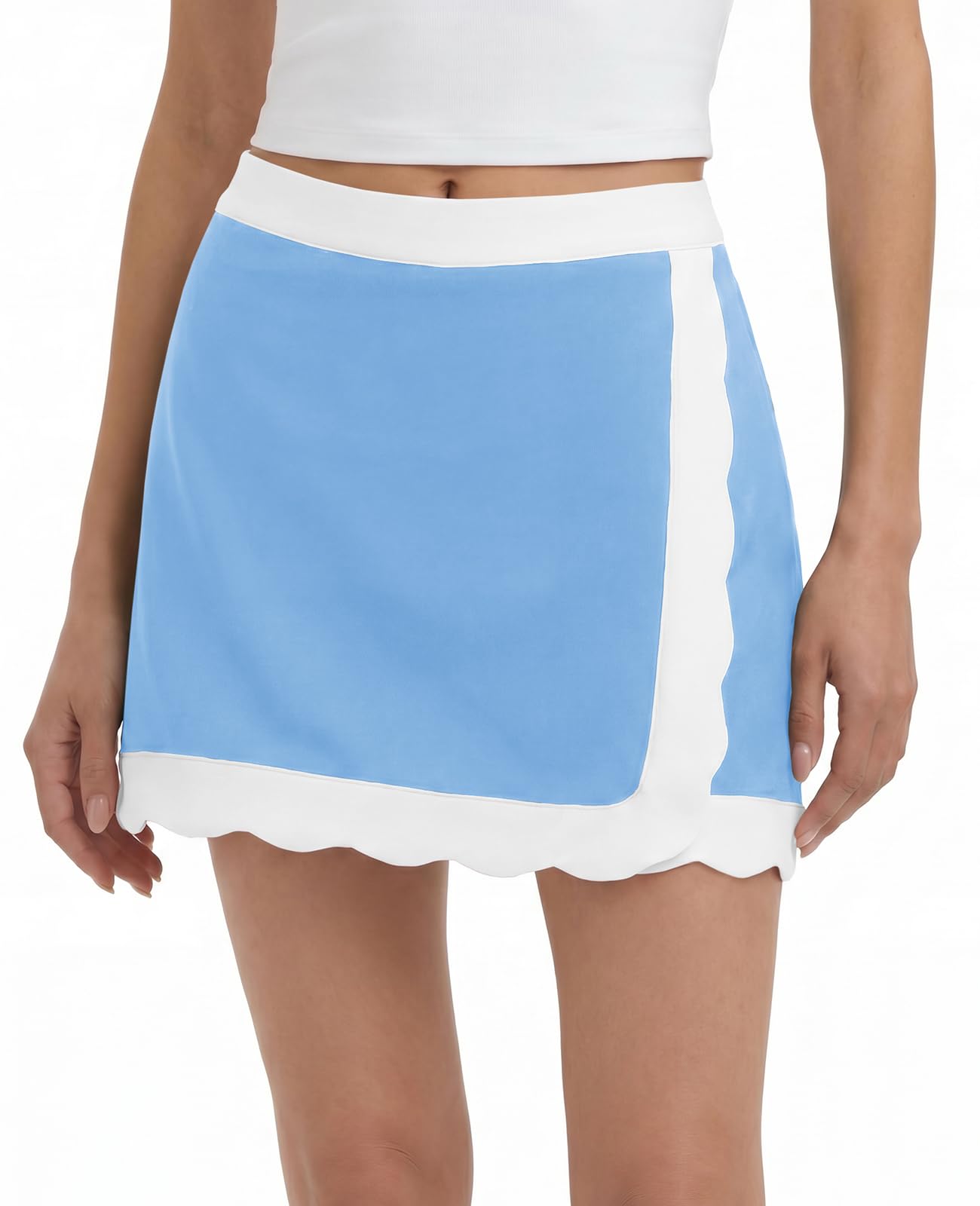 Fisoew Womens Tennis Skirts with Shorts