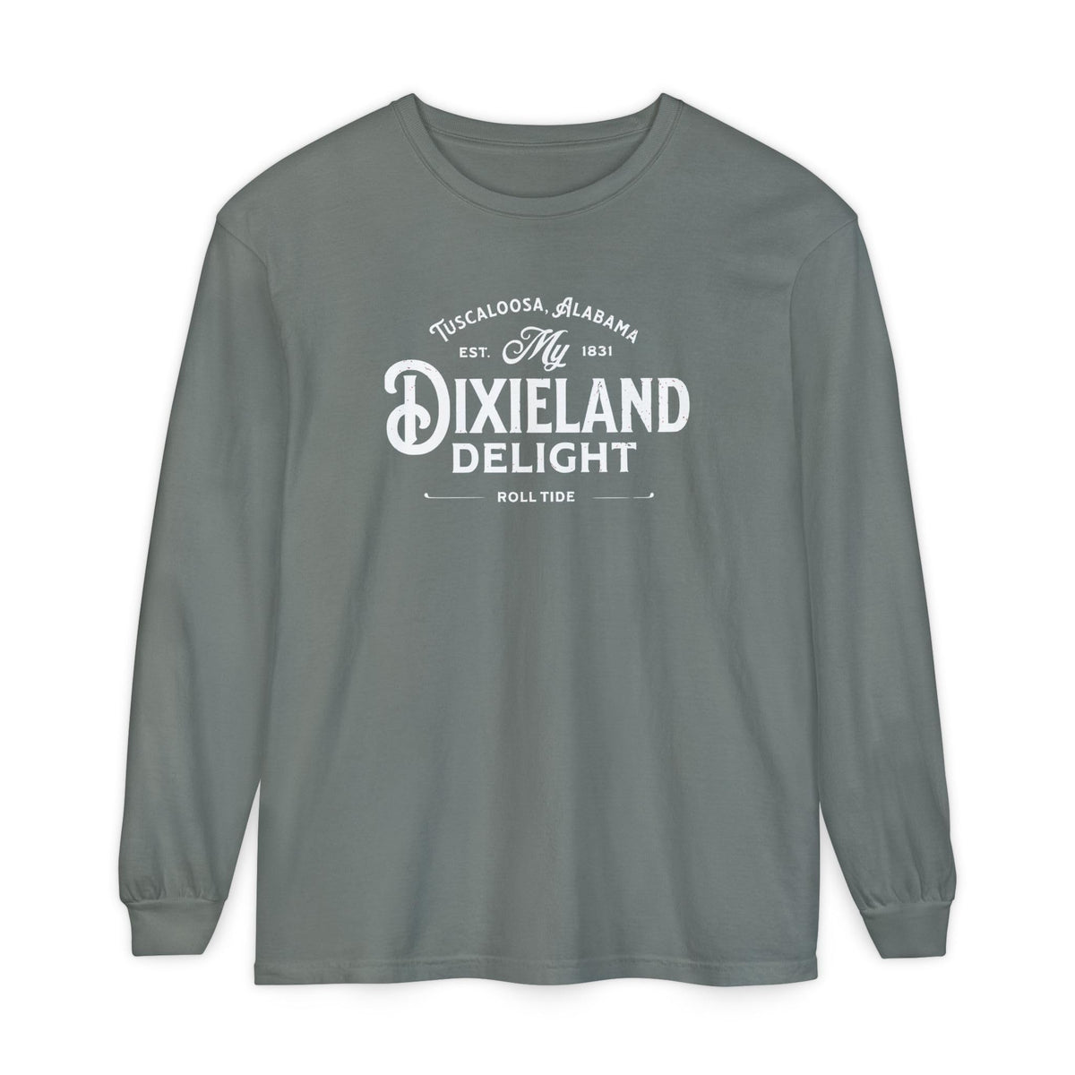 Alabama Football Dixieland Delight Fan Long Sleeve T-Shirt