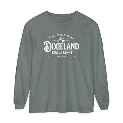 Alabama Football Dixieland Delight Fan Long Sleeve T-Shirt