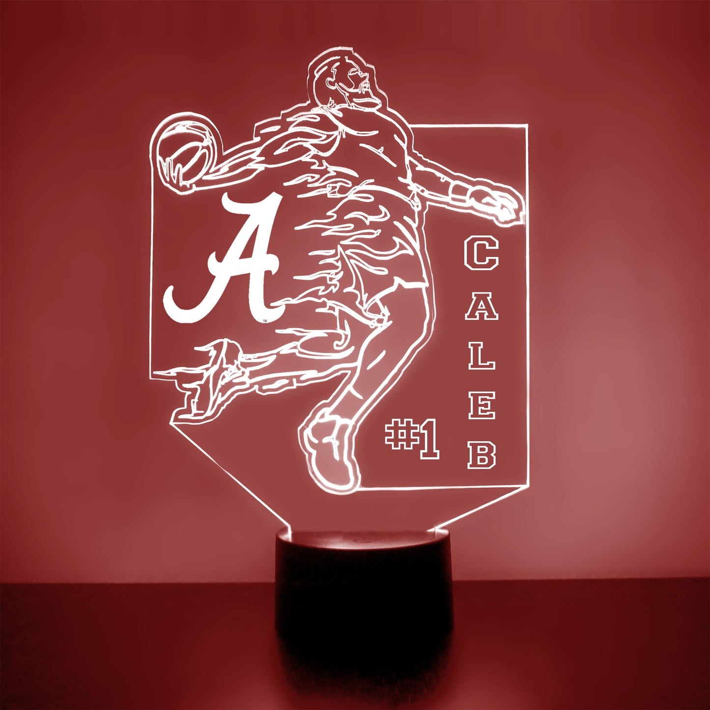 Custom University of Alabama Crimson Tide Football LED Sign | Made in The USA