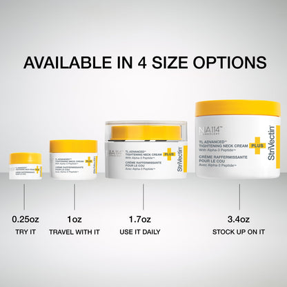 StriVectin Tighten and Lift Advanced Neck Cream PLUS with Alpha-3 Peptides for Neck and Décolleté, Smoothing Look of Wrinkles and Fine Lines, Improves Crepey Skin and Vertical Lines