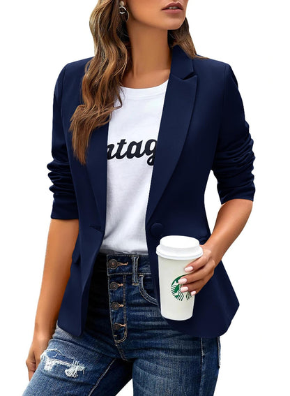 huatandis Women's Business Casual Blazer