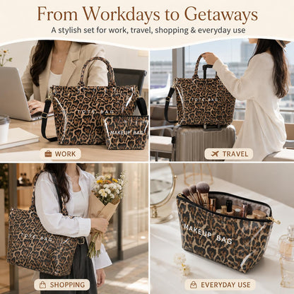 GISMTR Large PVC Tote Bag