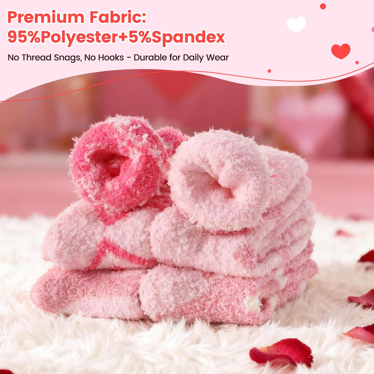 Womens Fluffy Fuzzy Socks,Winter Cozy Soft Warm Socks Gifts for Womens