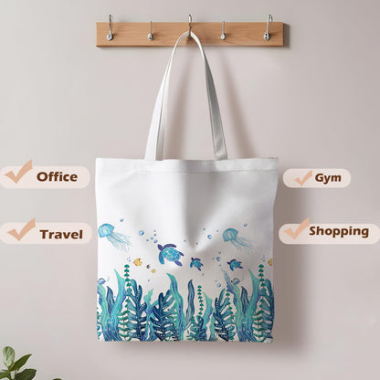 Canvas Summer Beach Tote