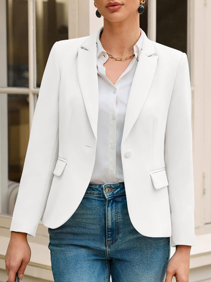 huatandis Women's Business Casual Blazer