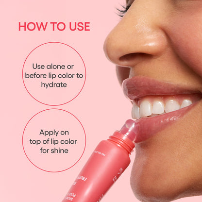 LANEIGE Lip Glowy Balm: Sheer Tinted Lip Treatment Balm Tube with Shea & Murumuru Butters for Hydrating, Moisturizing, Glossy, Non-Sticky Shine, Berry | Korean Skin Care