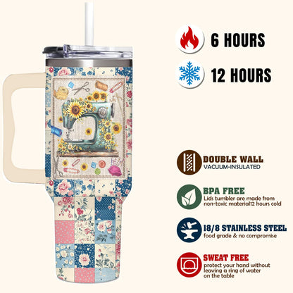 Baseball Mom Gifts - Perfect for Moms from Kids, Friends - Birthday & Christmas - 40oz Tumbler with Handle