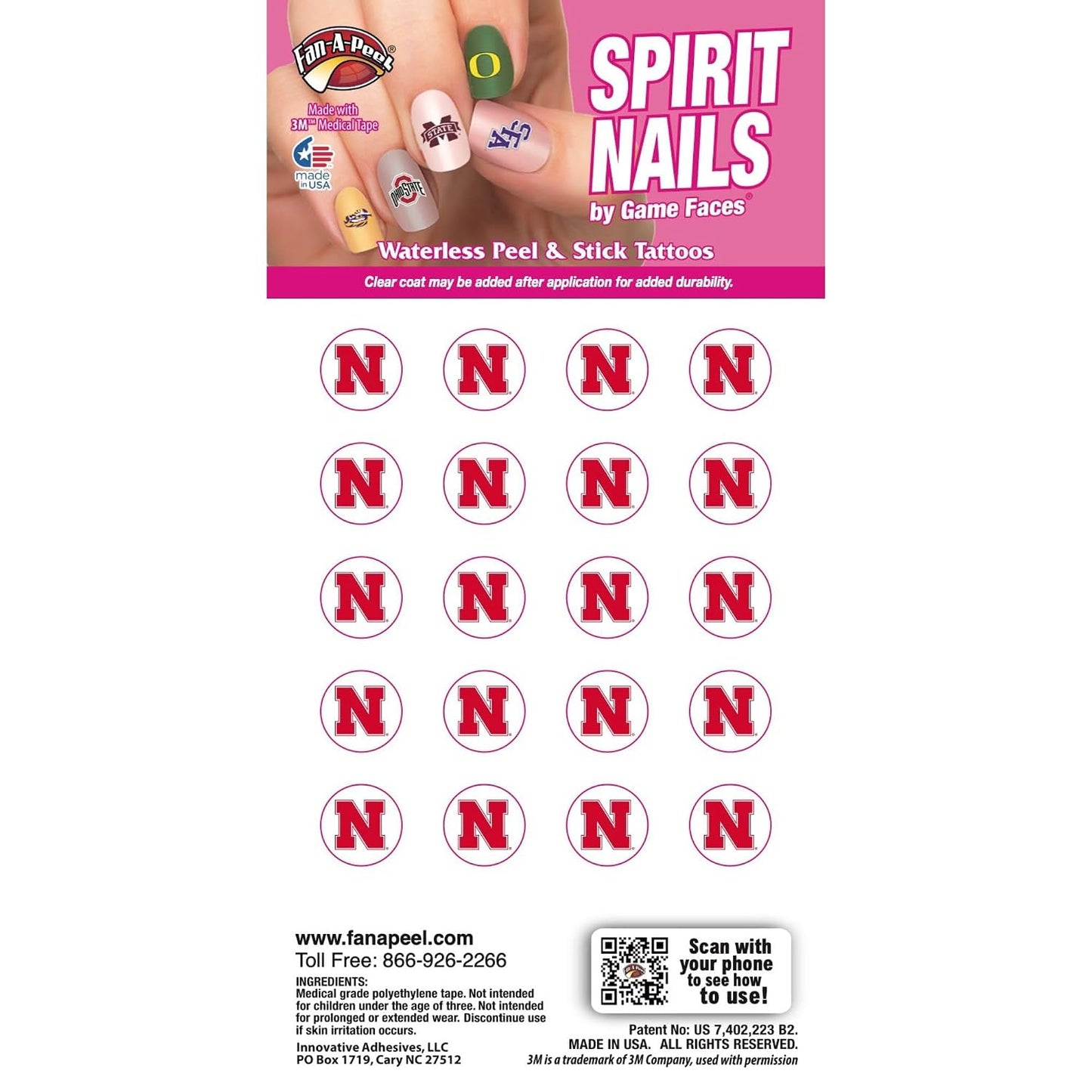 Alabama Waterless Temporary Tattoos - Hypoallergenic Peel and Stick Waterproof Temporary Tattoos - Officially Licensed