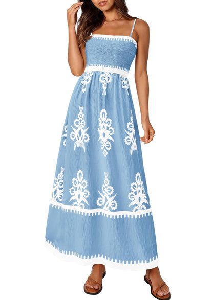 PRETTYGARDEN Women's Summer Boho Maxi Dress
