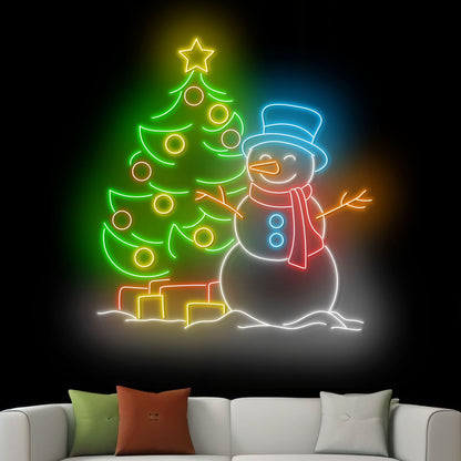 Custom Merry Christmas Tree Neon Sign Led Sign LED Lights (Merry Christmas)