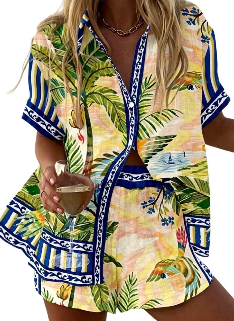 Women's Graffiti Graphic 2 Piece Outfits
