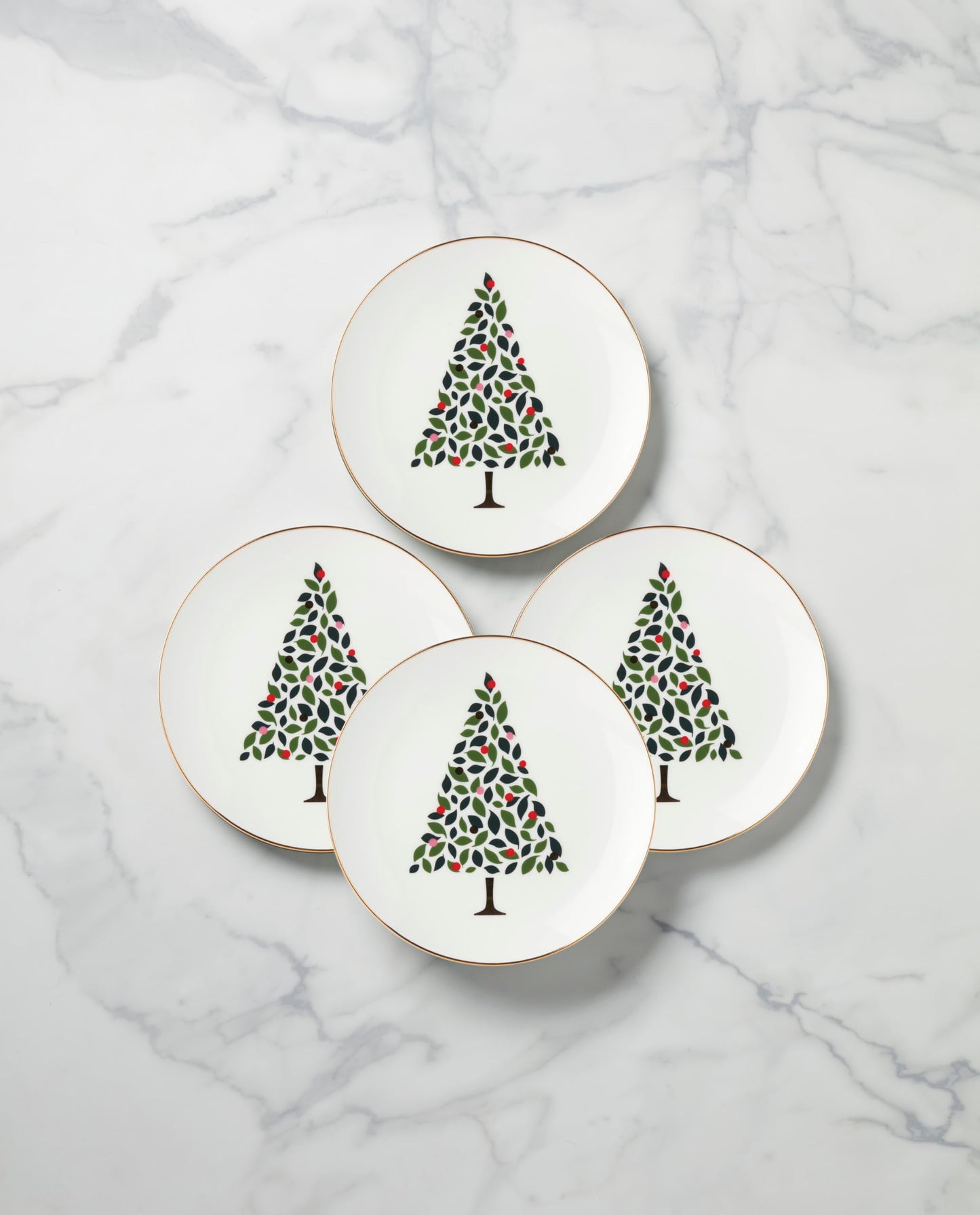 kate spade new york Evergreen Large Lit Tree Figurine, Christmas & Holiday Decor