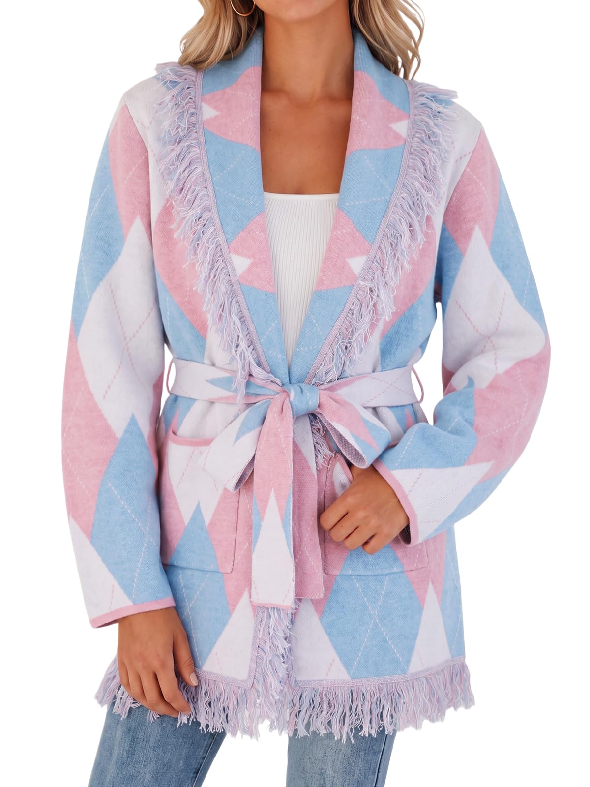 Cicy Bell Women Open Front Cardigans