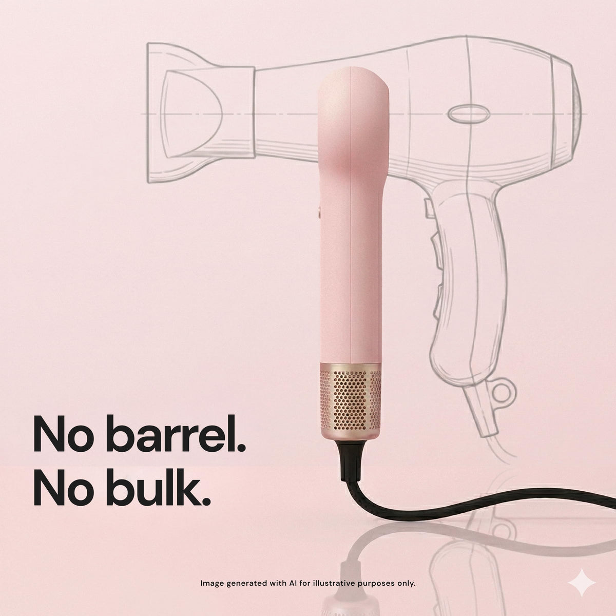 L'ANGE HAIR Axia HaloRing Ionic Hair Dryer