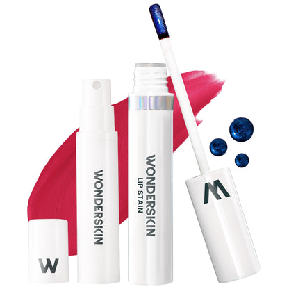 Wonderskin Wonder Blading All Day Lip Stain Peel Off Masque - Long Lasting, Waterproof and Transfer Proof Nude Lip Tint, Matte Finish Peel Off Makeup (Adore Masque)
