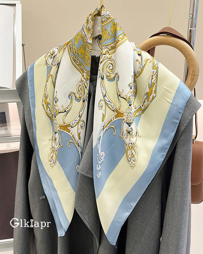 Satin Bandana Headscarf for Women Silky Hair Scarves for Fashion Lightweight