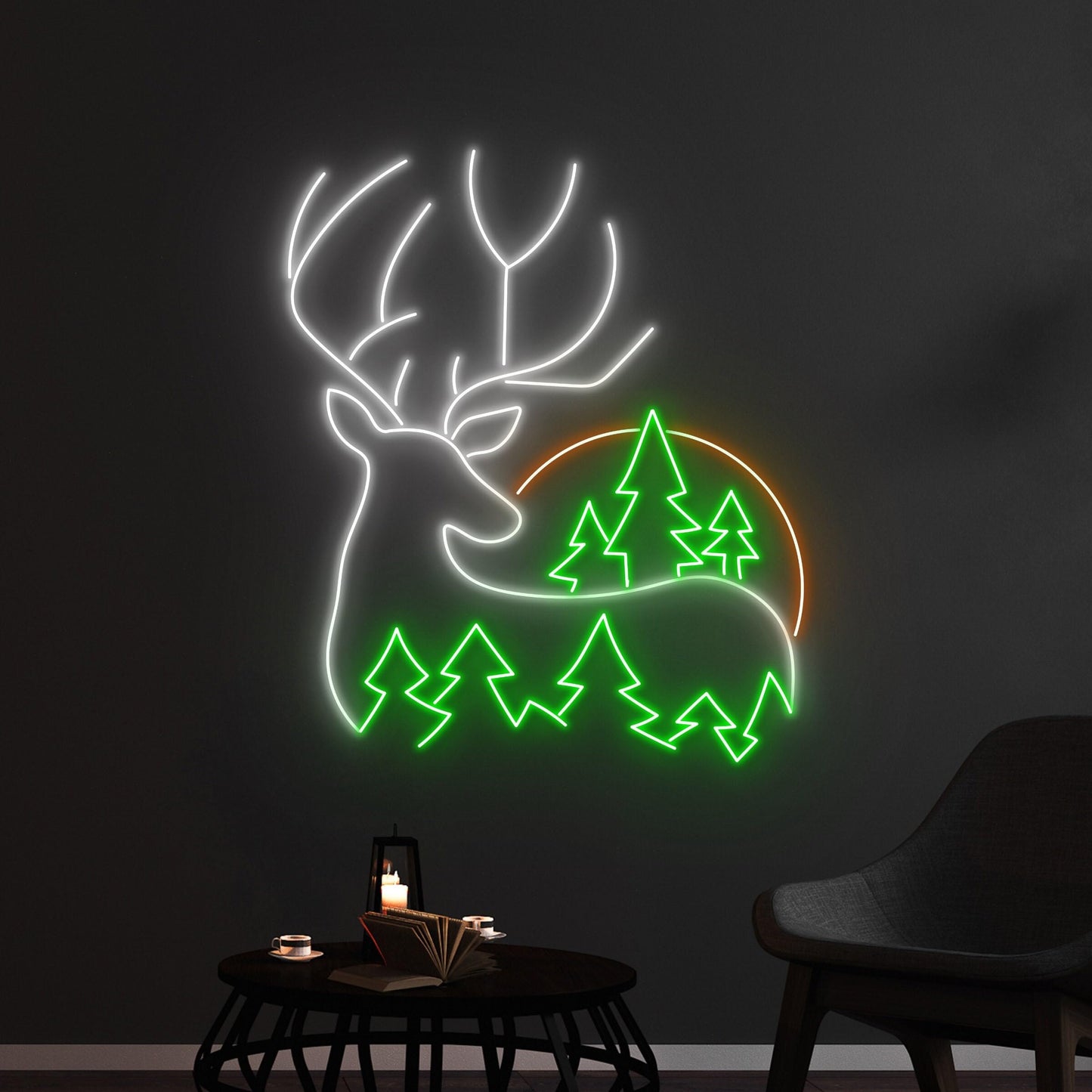 Custom Merry Christmas Tree Neon Sign Led Sign LED Lights (Merry Christmas)