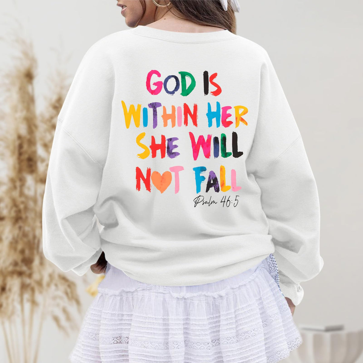 Sulayesh Christian God Is Within Her Sweatshirts