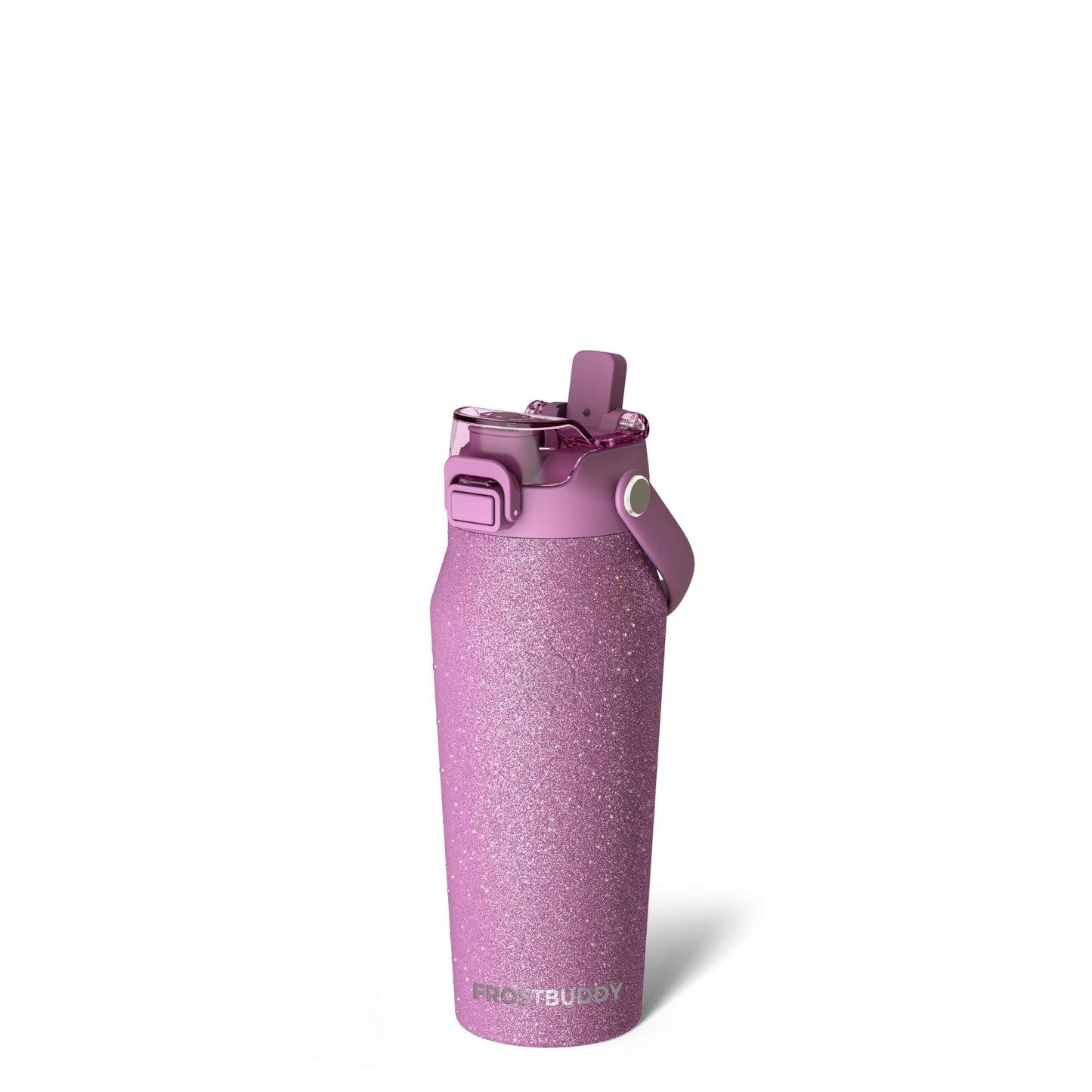 Frost Buddy 24oz Insulated Water Bottle - Straw & Chug Lid - Leak-Proof | Sip-or-chug dual lid | Ice-cold for 24+ hours | Cup-holder friendly