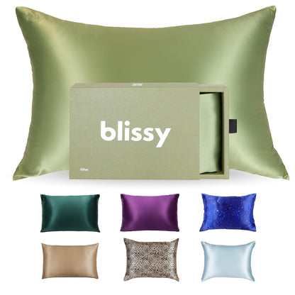 Blissy Silk Pillowcase - 100% Pure Mulberry Silk