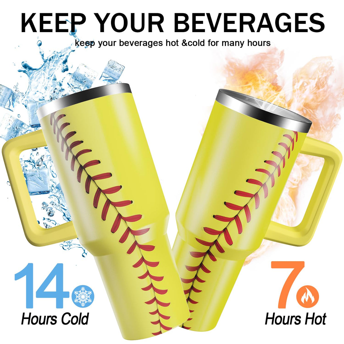 40oz Baseball Tumbler Gifts Stuff for Men Women Gift for Coach Mom