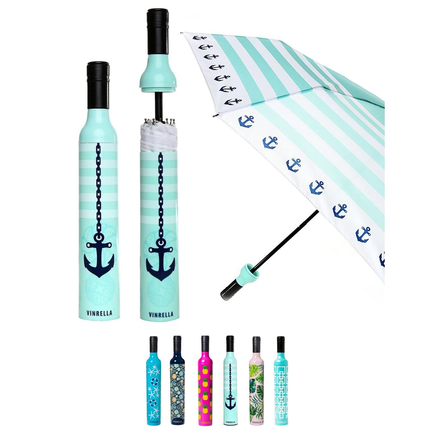 Vinrella Wine Bottle Umbrella