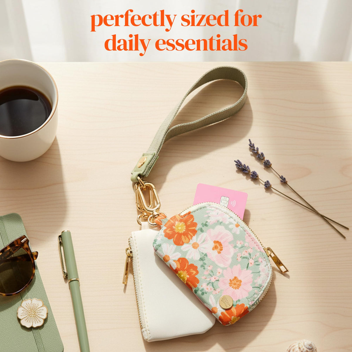 The Darling Effect Dynamic Duo Pouch Wristlet