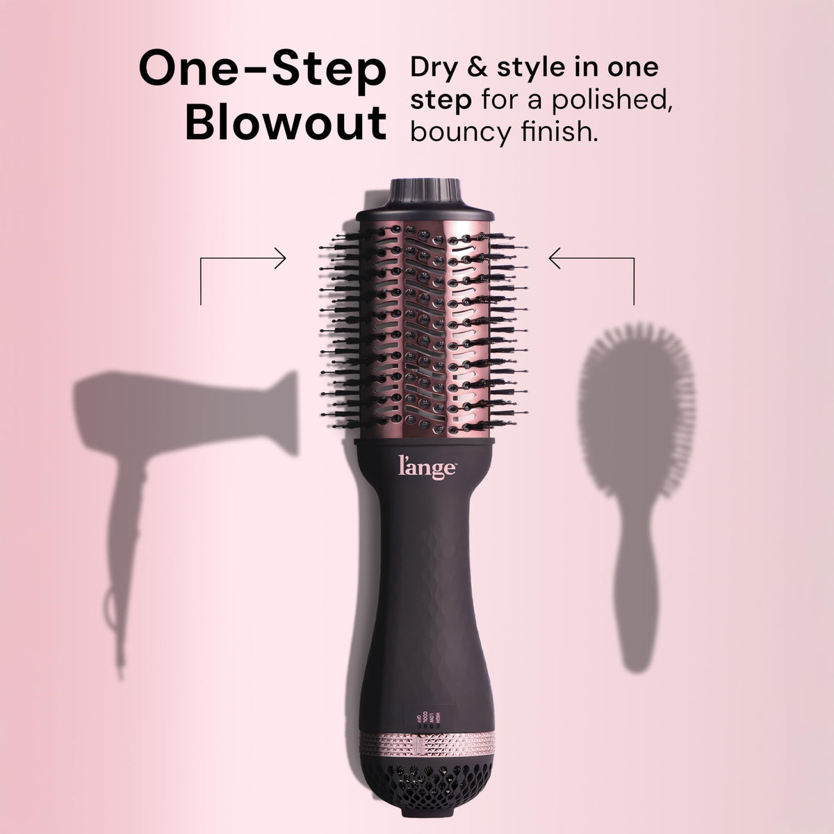 L'ANGE HAIR Le Volume 2-in-1 Titanium Blow Dryer Brush