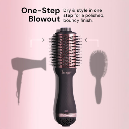 L'ANGE HAIR Le Volume 2-in-1 Titanium Blow Dryer Brush