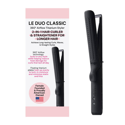 L'ANGE HAIR Le Duo Grande 360° Airflow Styler