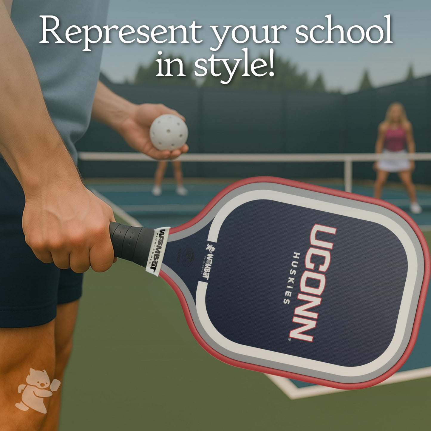 Officially Licensed College Pickleball Racquet
