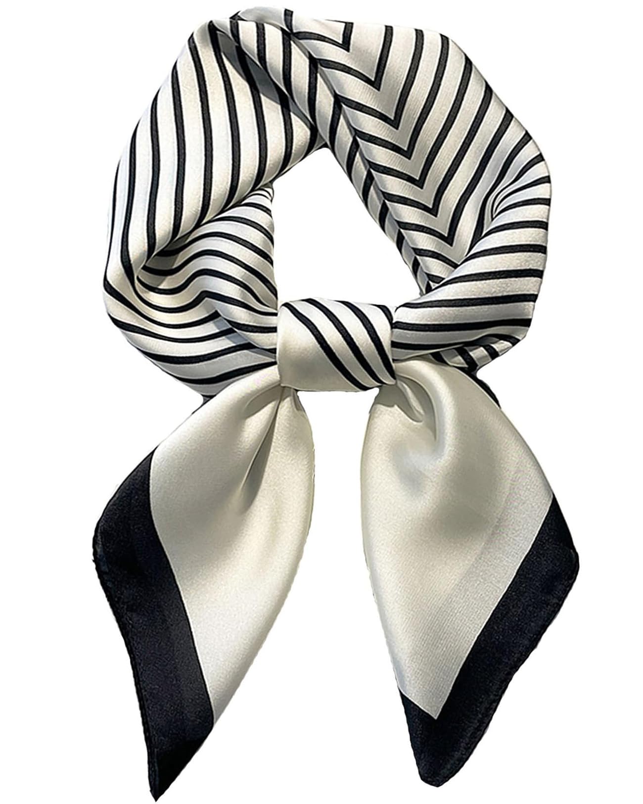 Saiusloa Neck Scarf For Womens Silky Head Scarves Hair Bandanas Square Scarf Fashion Accessories lightweight