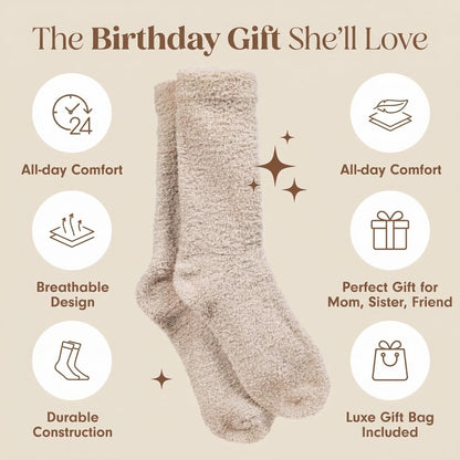 Unboxme Gifts Warm & Cozy Ultra-Luxe Cloud Sock