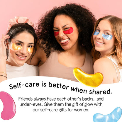 grace & stella Under Eye Patches (12 pairs) Eye Masks for Puffy Eyes and Dark Circles - Gifts for Women, Bridesmaids, Birthdays, Bachelorette Party, Self Care Gifts for Women - Vegan Cruelty-Free