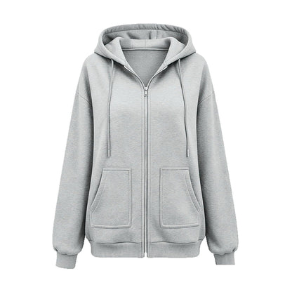 Jogger Sets For Women 2 Piece Zip Up Hoodie And Joggers Baggy Sweatsets