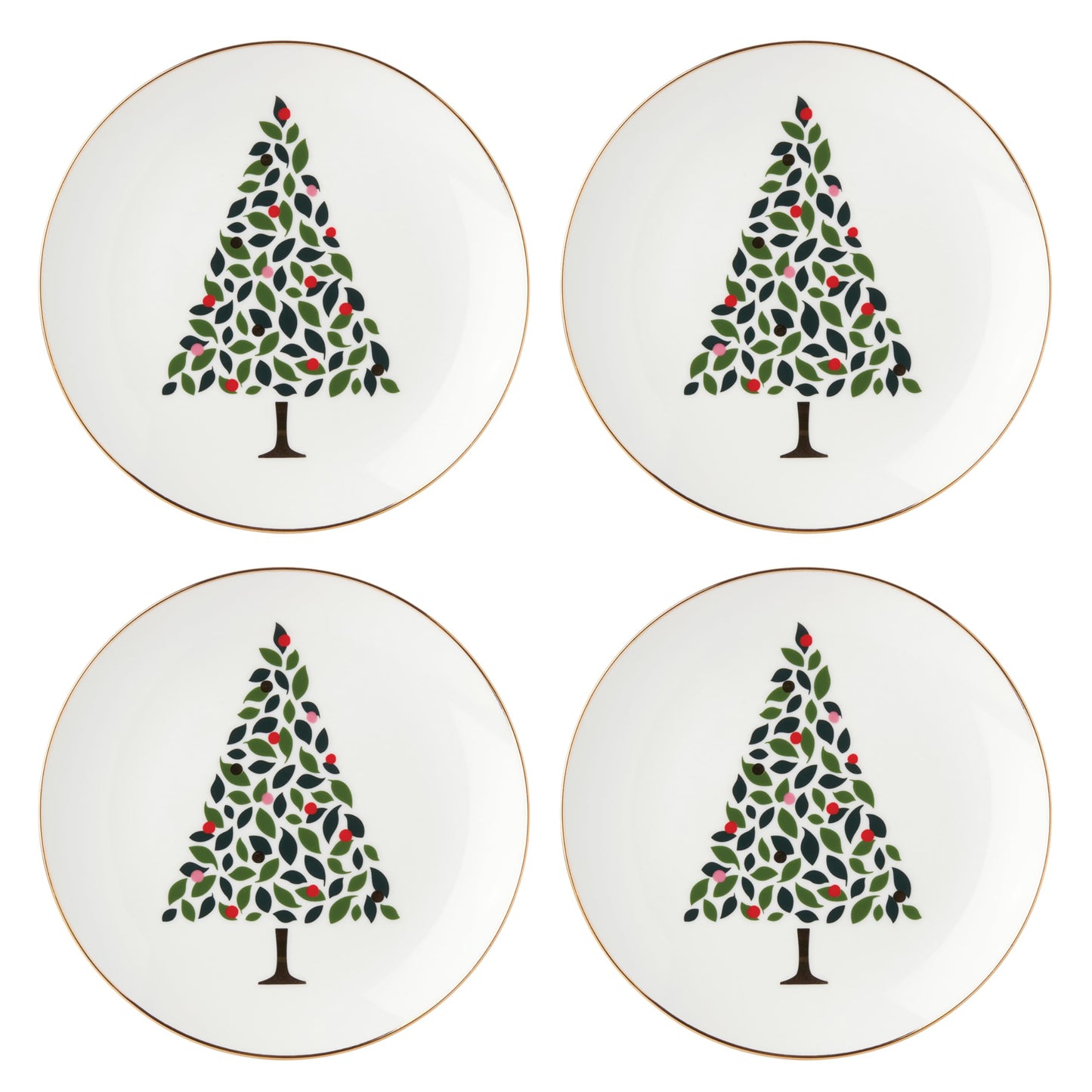 kate spade new york Evergreen Large Lit Tree Figurine, Christmas & Holiday Decor