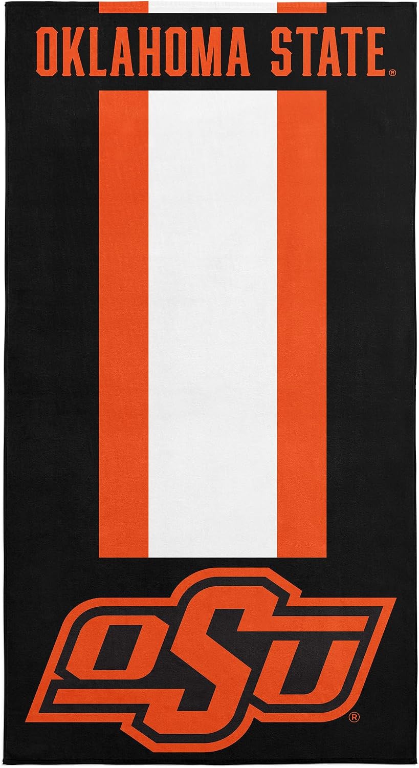 Northwest NCAA Alabama Crimson Tide Unisex-Adult Beach Towel, 30" x 60", Stripes