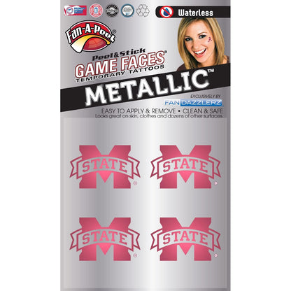 Alabama Waterless Temporary Tattoos - Hypoallergenic Peel and Stick Waterproof Temporary Tattoos - Officially Licensed