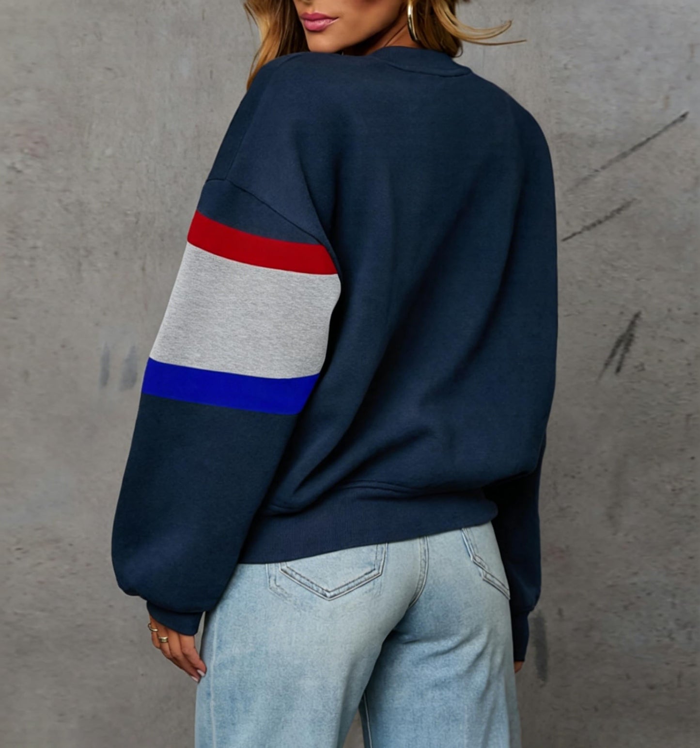 LEEDYA Women USA Sweatshirt