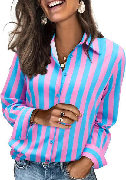 siliteelon Striped Shirt