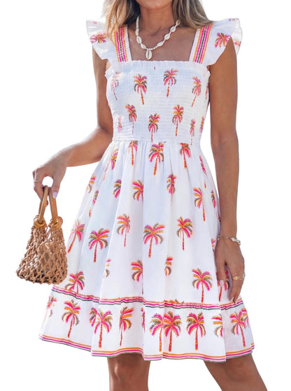 popvil Women Summer Mini Dress