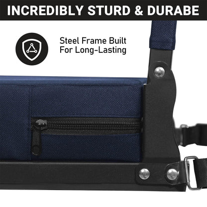 Sheenive Stadium Seats with Back Support, Padded Bleacher Seat Cushion