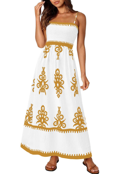 PRETTYGARDEN Women's Summer Boho Maxi Dress