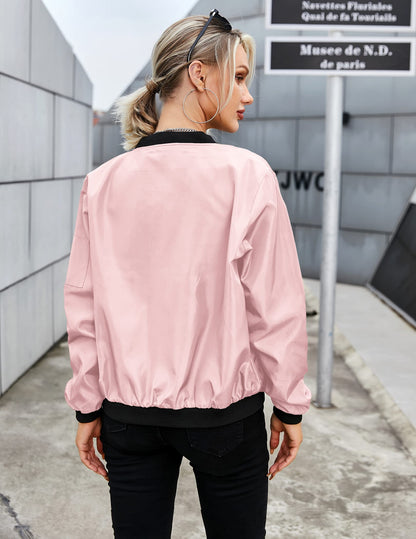 Zeagoo Women Bomber Jacket
